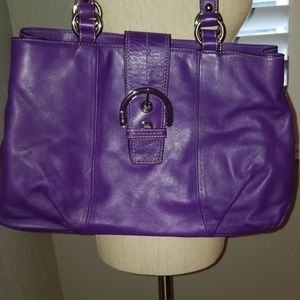 Coach LEATHER handbag